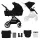  Carucior multifunctional YOXI Kinderkraft 2 in 1 pentru bebelusi, negru
