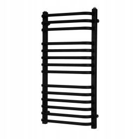    Radiator baie cu apa SCANO Ek 430 x 1170mm Radiator patrat NEGRU