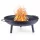  Focar de gradina metalic cu manere 58 cm /Amb