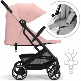    Carucior elegant Cybex Beezy 2.0 de pana la 22 kg Candy Pink