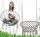  Leagăn de grădină suspendat Sofatel 80 x 63cm