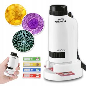  Microscop pentru copii Cadou pentru 6 7 8 9 10 ani