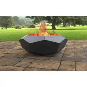  Gratar pentru foc de gradina hexagonal