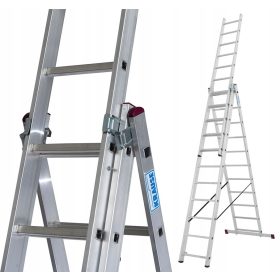  Scara Krause din aluminiu 3 x 11 pana la 150 kg