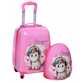  VALIZE UNICORN SET COPII RUCS 4 ROTI