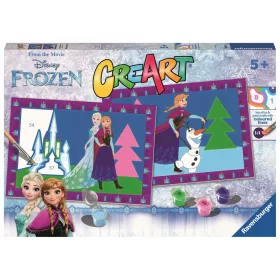  Pictură pe numere Ravensburger CreArt Frozen