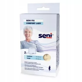    SENI Fix Comfort Lady Chiloți cu fixare elastică pentru femei M bej, 2 buc.