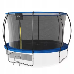    TRAMPOLINĂ DE Grădină pentru copii SCARA 12FT cu plasă pentru încălțăminte Fuunky 366 cm
