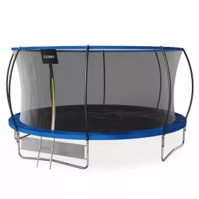    TRAMPOLINĂ DE Grădină pentru copii SCARA 15FT + PLASA PANTALOI Fuunky 457 cm