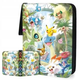  Album pentru cartonașe de fotbal, negru, 400 de cartonașe