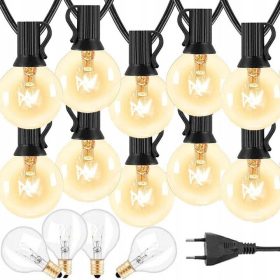    GHIRLANDA LAMPI MARI DE GRADINA EXTERIOR 75 PATIO BALCON TERESA 22M