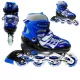  PATINE INLINE ROLE REGLABILE ALBASTRU 34-37 LED ROATA