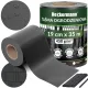  Bandă de gard Heckermann 19 cm x 35 m, gri închis