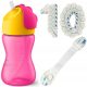  Philips Avent ceașcă cu pai 300 ml roz + 10X BLOCARE DE SECURITATE MOBILĂ DE SERTARARE, UȘI DUPĂRUL, ECHIPAMENT