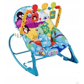    KINDER PLAY BABY BUCKER, ROCKER, VIBRAȚII 3 ÎN 1, PÂNĂ LA 18 KG