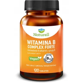   Complex de Vitamine B Forte Naturell, Supliment Alimentar, 120 Tablete