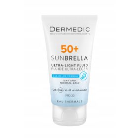   Cremă protectoare ultralight Dermedic Sunbrella SPF 50+ pentru piele uscată și normală