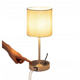  Noptiera EDISHINE in culorile bej si maro