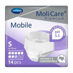    Chiloți absorbanți MoliCare Premium Mobile 8K, mărimea S, 14 buc.