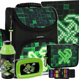    Geantă școală cu mai multe compartimente 1l Starpak + alte 4 produse