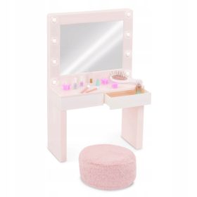    Generația noastră: MASĂ DE TOFETĂ cu accesorii – Set Vanity Glam & Glow