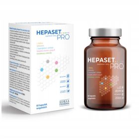   Hepaset PRO: Supliment Alimentar pentru Suportul Funcției Hepatice și Metabolismului - 60 Capsule