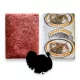  10kg Carne congelata 100% CUBE DE CURS DEOSOS pentru caini hrana de curcan BARF