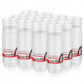    Inserturi pentru lumanari Lumanari cu parafina Flame 5 zile (12 buc)