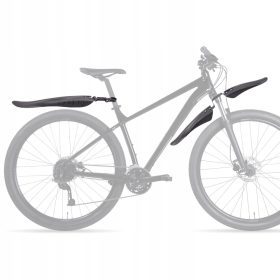    Set două aripi de bicicletă, negru, 42*13,5 cm, 31,5*23,5 cm