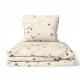 Lenjerie de Pat Din Bumbac 100%, 200x220 cm - Premium, Culoare Intensă şi Durabilă