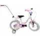  Bicicletă pentru copii Midex BICICLETA PENTRU FATĂ GHID ROȚI LATERALE 14" roată albă