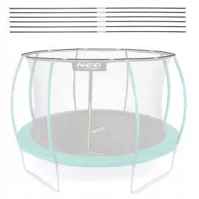  INEL SUPERIOR AL PLASEI DE TRAMPLINĂ NEOSPORT 435cm 14ft
