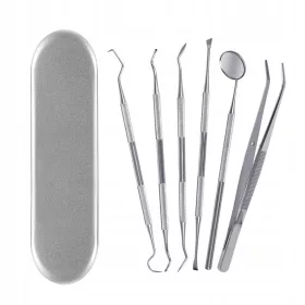    SET DE INSTRUMENTE DENTARARE, OGLINZĂ DENTARĂ, INSPECTOR, 6 buc.