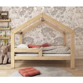  CASA COPII PAT 180x90 PENTRU COPII + cadru