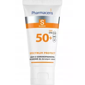   Cremă Protector Solară Pharmaceris S Spectrum Protect +50 pentru Piele Sensibilă