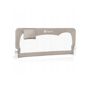    Bariera POARTA DE SIGURANTA pentru pat, INALTA 150x66cm BEJ Lionelo Hanna