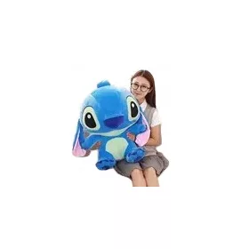    JUCĂRIE DE PLUȘ CUDDLE MASCOTA LILO ȘI STICH URSUL Albastru 55 cm XXL