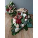 Set Decorativ cu Lanternă și LED + Buchet pentru Vază - Perfect pentru Mormânt