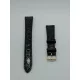  Curea ceas din piele 14 mm, PIELE Eleganta, culoare neagra