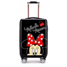  COD BAGAJE MICKEY MINNIE MOUSE VALIZE PE ROTI PENTRU COPII