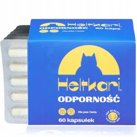    Heltkari pentru imunitate 60 capsule beta glucan hmb supliment pentru pisici si caini