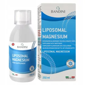   Supliment Liposomal de Magneziu Bandini Pharma - Îmbunătățește Absorbția și Reduce Oboseala