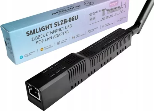 Coordinator SMLIGHT SLZB-06U pentru Zigbee și Thread cu PoE