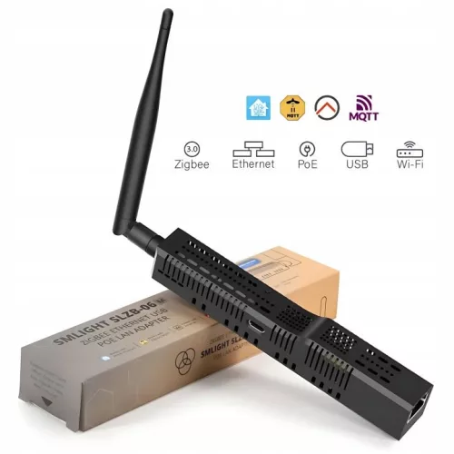 Coordinator SMLIGHT SLZB-06MU Zigbee și Thread cu PoE