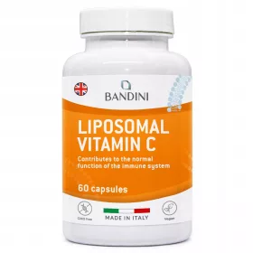   Capsule Vegane cu Vitamina C Liposomală 800 mg - Bandini Pharma, 60 Buc