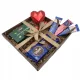  Red Heart Chocolate Box Gift Choco Wawel ciocolate umplute 55g