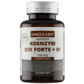   Singularis Coenzima Q10 Forte + B1 60 Capsule - Vitalitate și Suport Cardiovascular