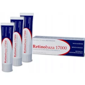   Crema ultralejeră cu vitamina A Retinobaza 17 000 - Ideală pentru revitalizare și reparație