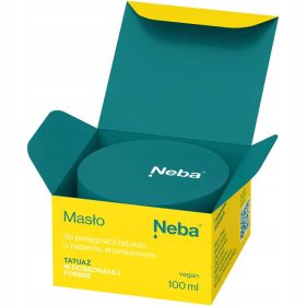    Crema de Unt pentru Ingrijire Regenerare Tatuaje NEBA Rebellious PINEAPPLE 100ml