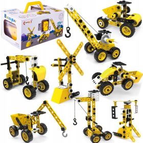    Set blocuri de construcție MalPlay Vehicule 108984 102 buc.